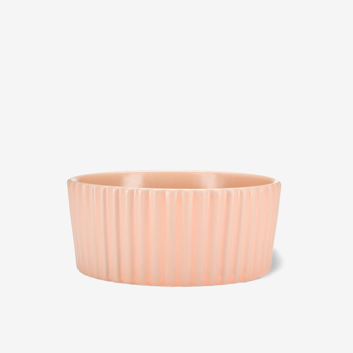 Ripple Dog Bowl Rose
