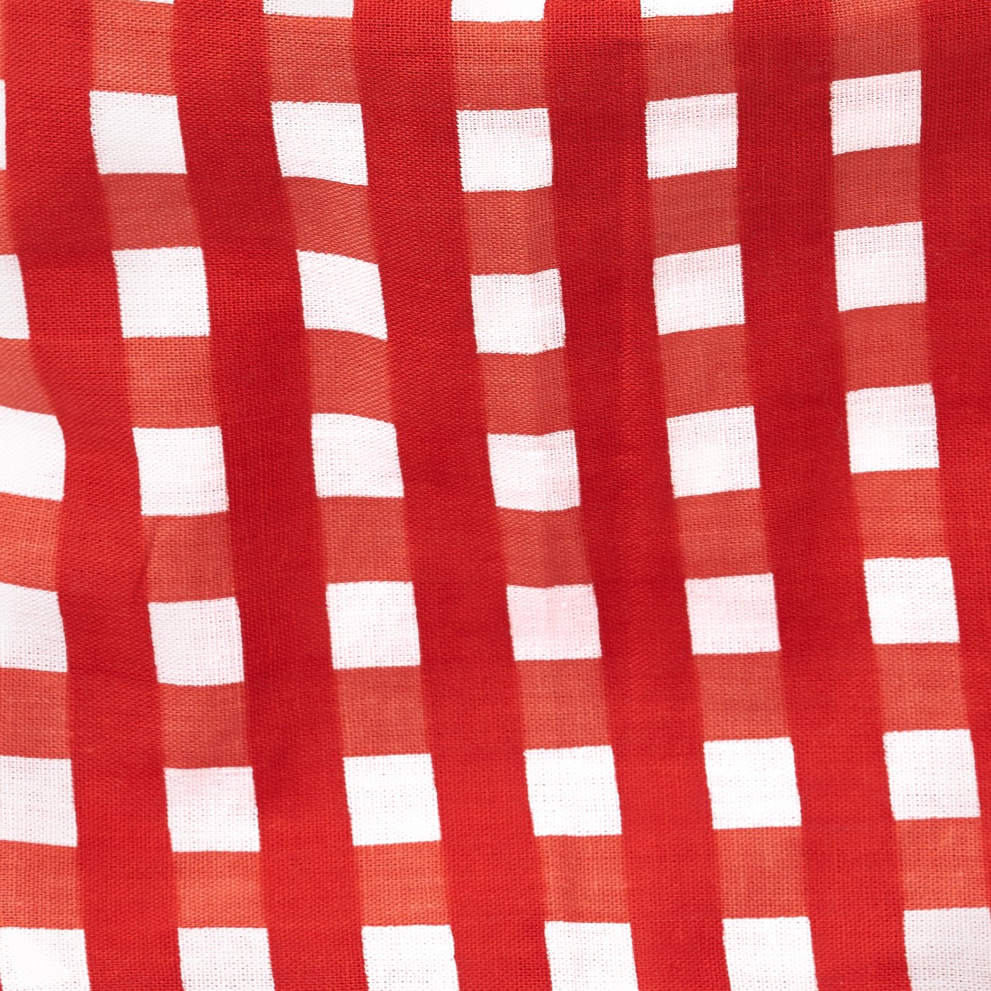 Classic Red Check Bandana