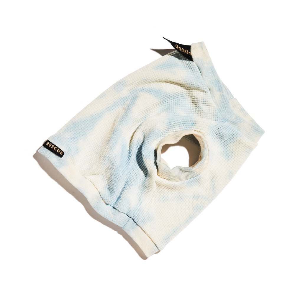 Blue Thermal Tee